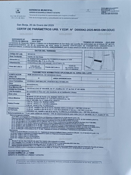 CASA O CASA COMO TERRENO EN SAN BORJA - AV. BUENAVISTA 