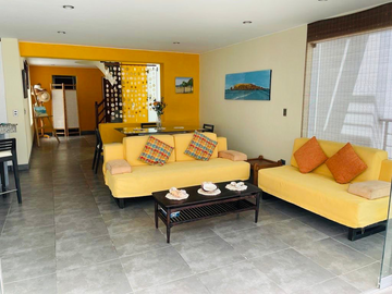 SE ALQUILA CASA EN LA PLAYA MALECÓN DE PUERTO FIEL