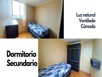 DEPA 3 DORMITORIOS PISO 11 EN CONDOMINIO SEGURO Y LLENO DE JARDINES