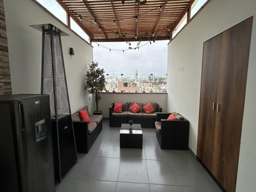 HERMOSO DEPARTAMENTO DUPLEX DE 160 M2 + 1 ESTACIONAMIENTO TE