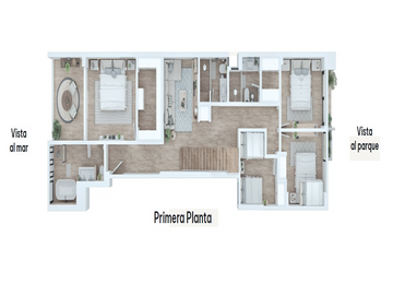 VENTA DUPLEX DE PLAYA DE ESTRENO EN PUNTA HERMOSA - DPTO 502 (609-700-7 FABI)