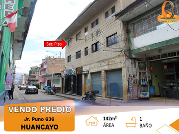 REMATO INMUEBLE CENTRICO EN HUANCAYO