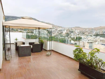 VENDO HERMOSO DUPLEX PENTHOUSE EN VALLE HERMOSO SURCO