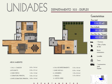 CALLE TAMPUMACHAY N° 1XX, DPTO. 503