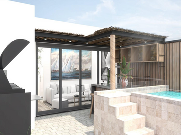 DPTO DE ESTRENO| VISTA AL MAR | BALCÓN | PISCINA