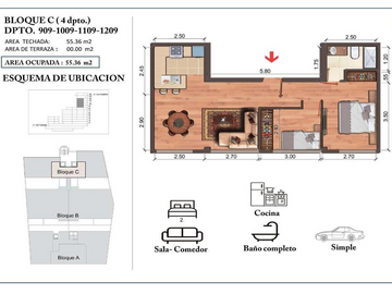 VENTA | DEPARTAMENTO | ACABADOS DE LUJO | CONSTRUCCION | CAS