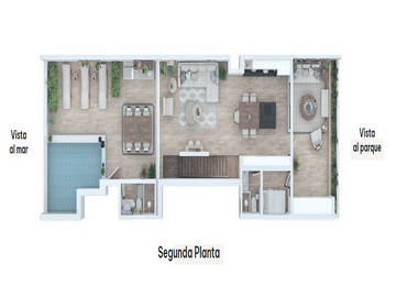 VENTA DUPLEX DE PLAYA DE ESTRENO EN PUNTA HERMOSA - DPTO 502 (609-700-7 FABI)