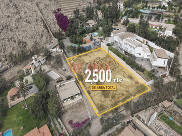 VENDO TERRENO 2500M2 AT. URB. CUSIPATA CHACLACAYO