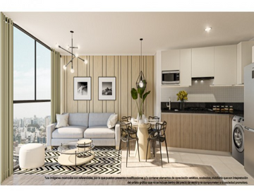 VENTA DEPARTAMENTO EN SANTA CATALINA - DPT TIPO 1 (609-884-2 BELEN)