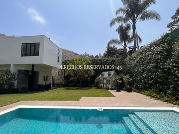 EXCLUSIVA RESIDENCIA CON ACABADOS DE LUJO EN RINCONADA BAJA