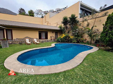 HERMOSA CASA EN CONDOMINIO BRITANICO| PISCINA| PATIO| BIBLIO