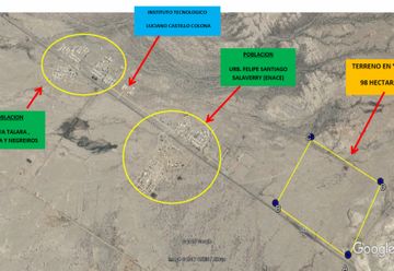 Very Nice Lot of 98 Hectares in Talara, Piura (PIU1245)