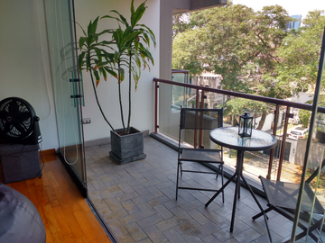 ALQUILO LINDO DPTO. TERRAZA. FINAMENTE AMOBLADO Y EQUIPADO. PISCINA, GYM, BBQ, SAUNA. X OLIVAR.