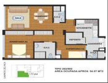 Departamento de estreno en Venta en zona exclusiva de Chacarilla (copia)