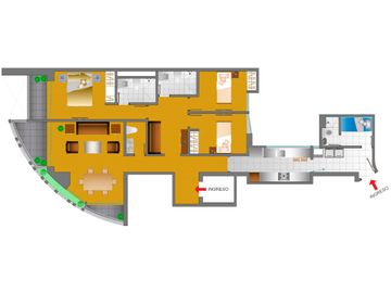  DEPARTAMENTO EN SAN BORJA 