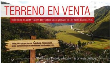 Terreno ideal para casa de campo o para hotel