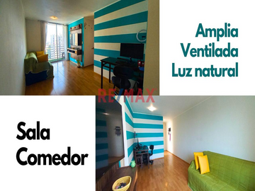 DEPA 3 DORMITORIOS PISO 14 EN CONDOMINIO SEGURO