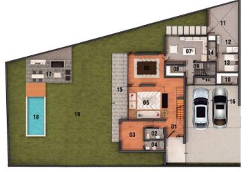 ESTRENO - CASA EN CONDOMINIO EN LA PLANICIE A.T: 479.73 M2 A.C: 382.94M2