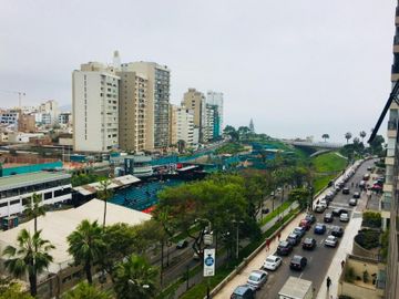 ALQULER DPTO MALECON BALTA 2 DORMITORIOS AMOBLADO MIRAFLORES