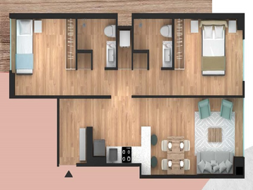 CALLE ODRIOZOLA N° 2XX, DPTO. 102, URB. JARDIN