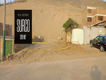 OPORTUNIDAD VENDO TERRENO SURCO 326 M2