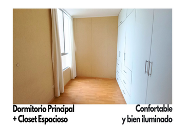 DEPA 3 DORMITORIOS PISO 11 EN CONDOMINIO SEGURO Y LLENO DE JARDINES