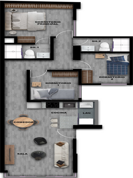 LINDOS DEPARTAMENTOS DE PLAYA - PROYECTO