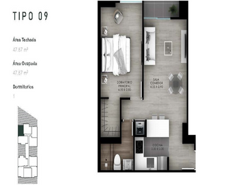 VENDO DEPARTAMENTO CERCA DEL OLIVAR- 909