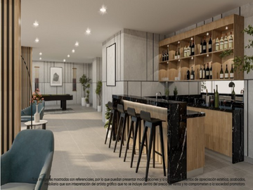 VENTA DEPARTAMENTO EN SANTA CATALINA - DPT TIPO 1 (609-884-2 BELEN)