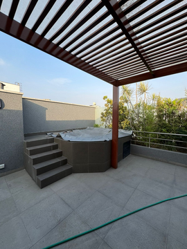 PENT HOUSE DE 282 M²  CON VISTA A LA CALLE EN SAN BORJA