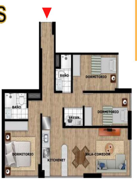 DEPT ESTRENO LA PERLA 3 DORM 67.50 M2 CALLAO