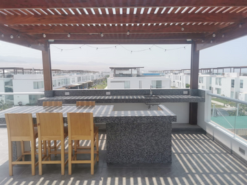 SE VENDE LINDA CASA CONDOMINIO PANORAMA 5TA FILA