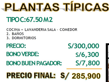 DEPT ESTRENO LA PERLA 3 DORM 67.50 M2 CALLAO