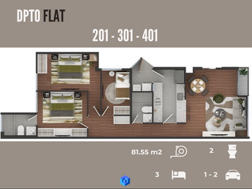 DEPARTAMENTO EN VENTA EN SANTIAGO DE SURCO
