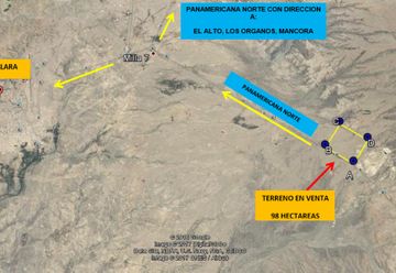 Very Nice Lot of 98 Hectares in Talara, Piura (PIU1245)