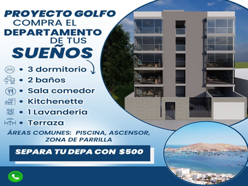 LINDOS DEPARTAMENTOS DE PLAYA - PROYECTO