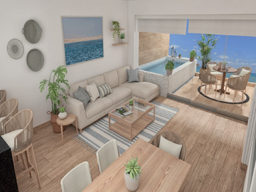 VENTA DUPLEX DE PLAYA DE ESTRENO EN PUNTA HERMOSA - DPTO 502 (609-700-7 FABI)
