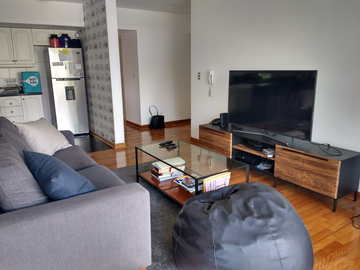 ALQUILO HERMOSO DPTO. 1DORM., C/TERRAZA, FINAMENTE AMOBLADO EQUIPADO. PISCINA, GIMNASIO, SAUNA, BBQ. C/OLIVAR, SAN ISIDRO.