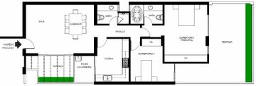ALQUILER DEPARTAMENTO EN SAN ISIDRO- DPT 101 (609-258-2)