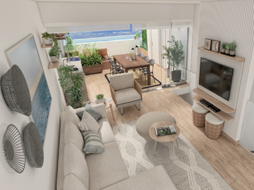 VENTA DUPLEX DE PLAYA DE ESTRENO EN PUNTA HERMOSA - DPTO 502 (609-700-7 FABI)