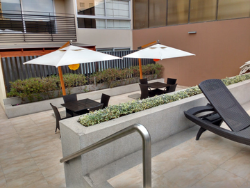 ALQUILO HERMOSO DPTO. 1DOM. LINEA BLANCA,TERRAZA, PISCINA, MALECÓN 28DEJULIO, MIRAFLORES  ¡¡SÍÍÍ MASCOTA!!  