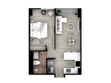 VENDO DEPARTAMENTO EN ALMIRANTE GRAU BARRANCO-1207