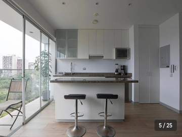 SE ALQUILA 1 DORMIT BARRANCO AMOBLADO FULL