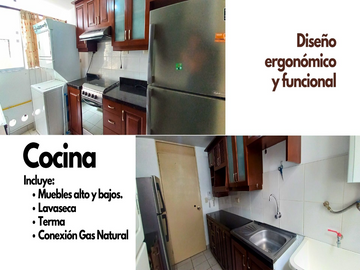 DEPA 3 DORMITORIOS PISO 11 EN CONDOMINIO SEGURO Y LLENO DE JARDINES
