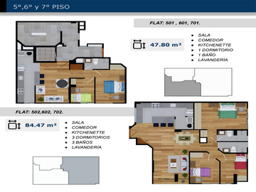 VENDO DEPARTAMENTOS DE 47,80M2 ESTRENO EN SURQUILLO