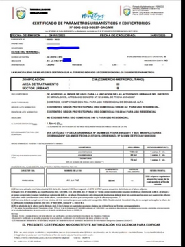 VENTA DE EDIF. 5 PISOS MÁS AZOTEA - AV. LA PAZ, MIRAFLORES