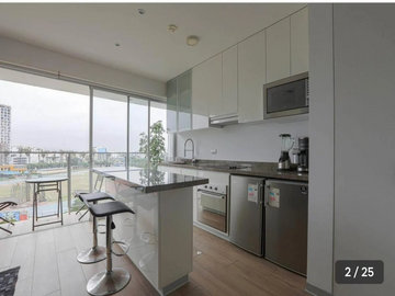 SE ALQUILA 1 DORMIT BARRANCO AMOBLADO FULL